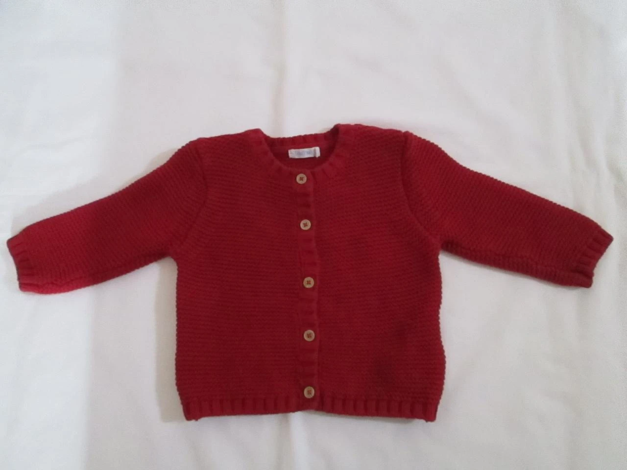 Gilet Bout'chou rouge